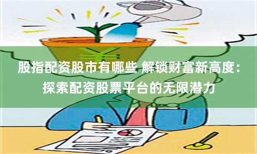 股指配资股市有哪些 解锁财富新高度：探索配资股票平台的无限潜力
